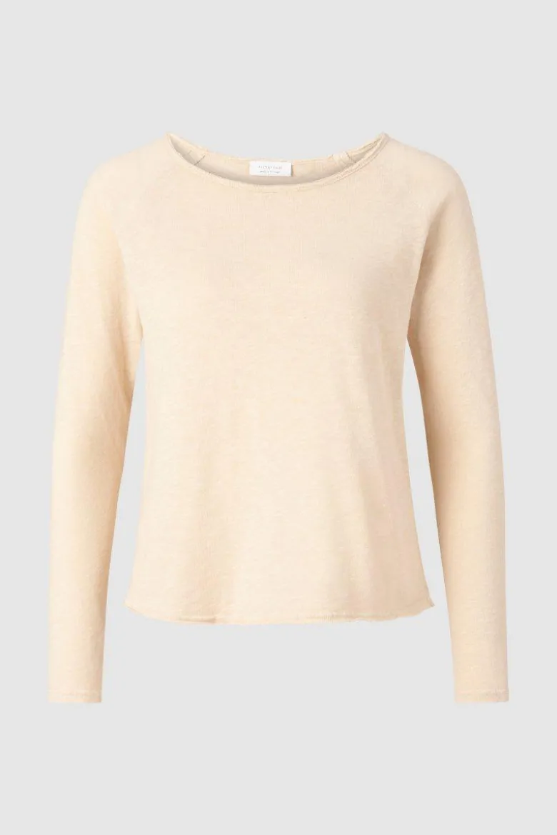 Longsleeve aus Baumwolle