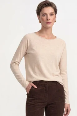 Longsleeve aus Baumwolle