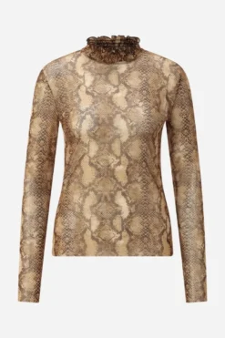 Longsleeve mit Animal-Print