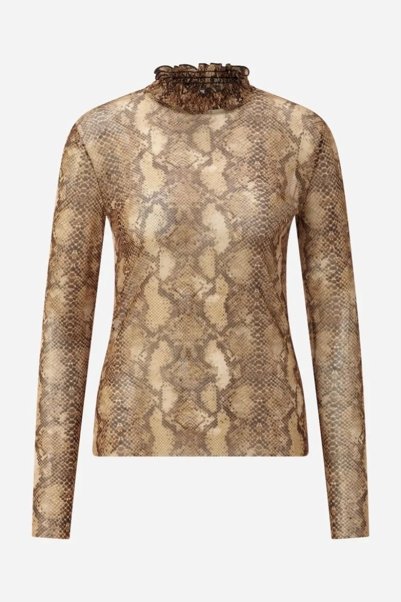 Longsleeve mit Animal-Print