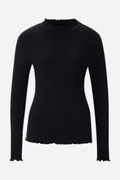 Longsleeve mit Rüschensaum