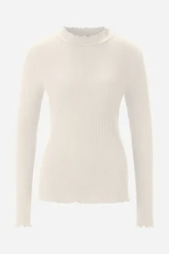 Longsleeve mit Rüschensaum