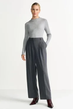 Longsleeve mit Rüschensaum