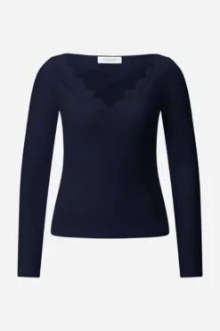 Longsleeve mit Spitze