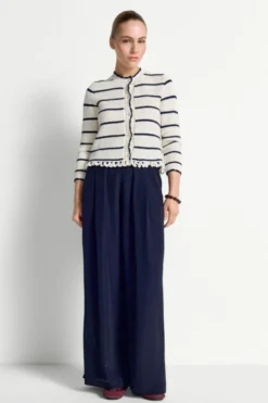 Marine Wide-Leg-Hose