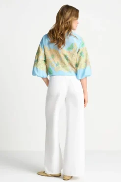 Marlene-Jeans mit hoher Taille