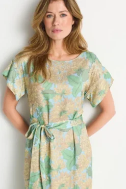 Maxikleid mit Blumenprint
