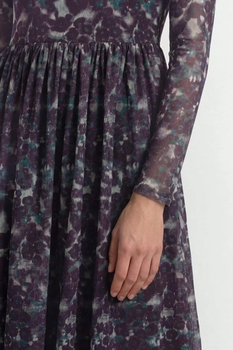 Midikleid mit Blumenprint