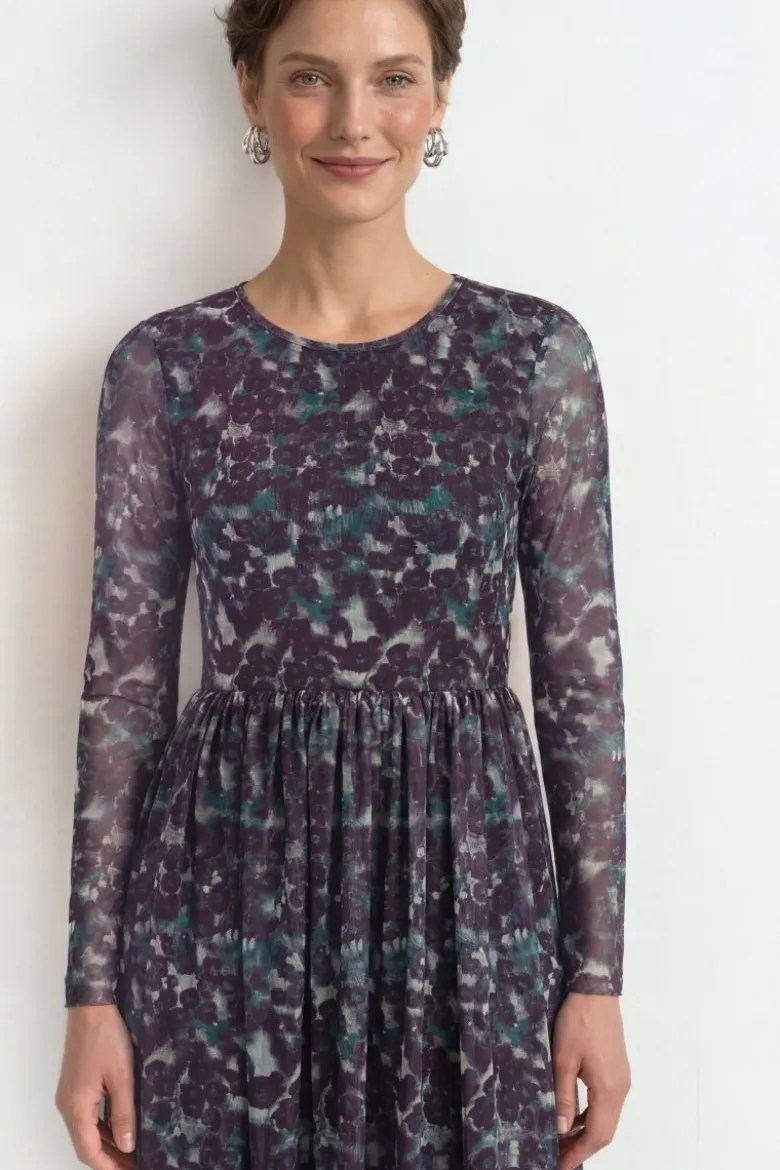 Midikleid mit Blumenprint
