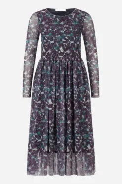 Midikleid mit Blumenprint