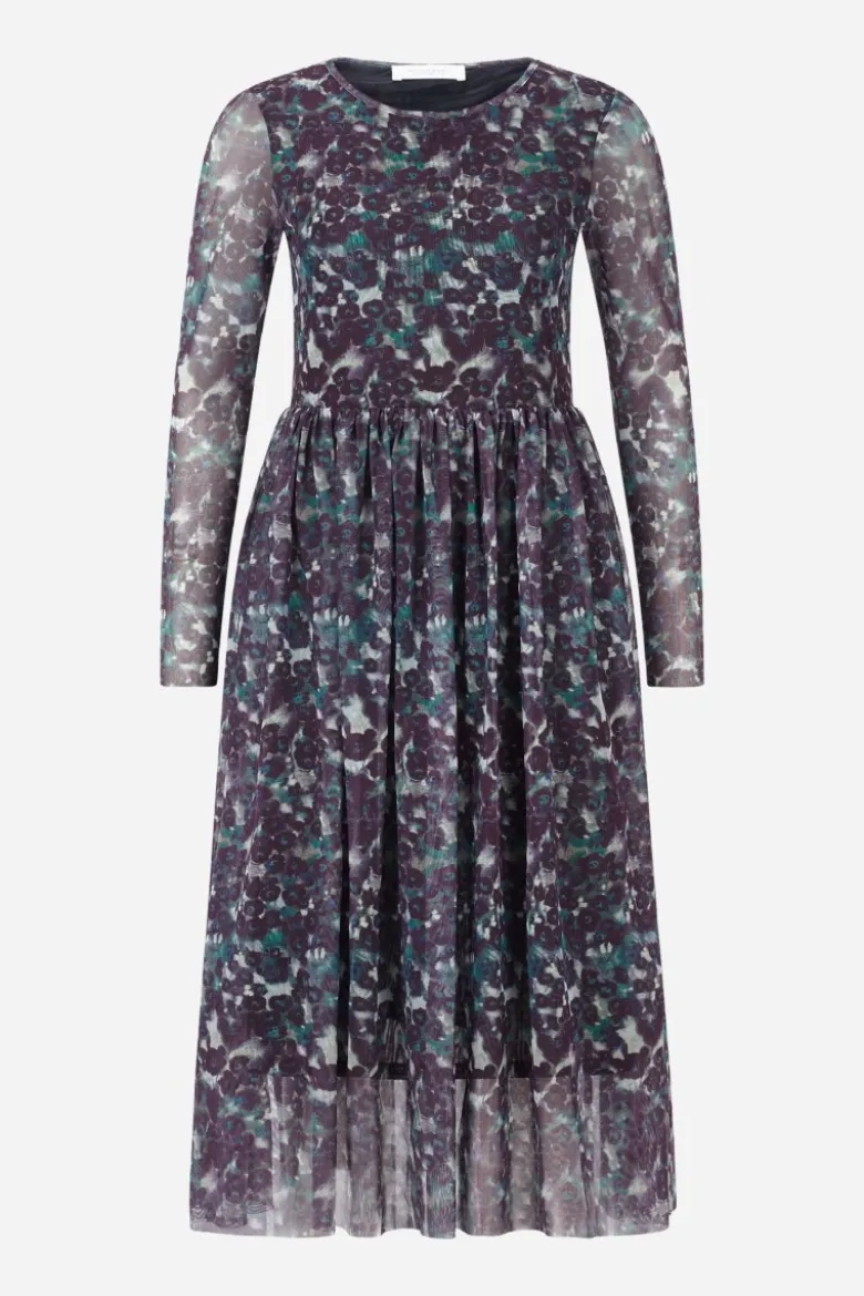 Midikleid mit Blumenprint