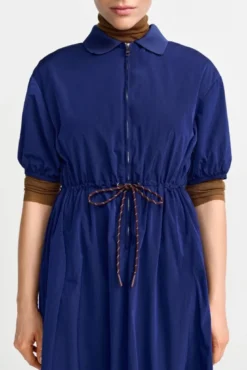 Midikleid mit Hemdkragen