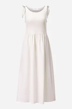 Midikleid mit Schleifenträgern