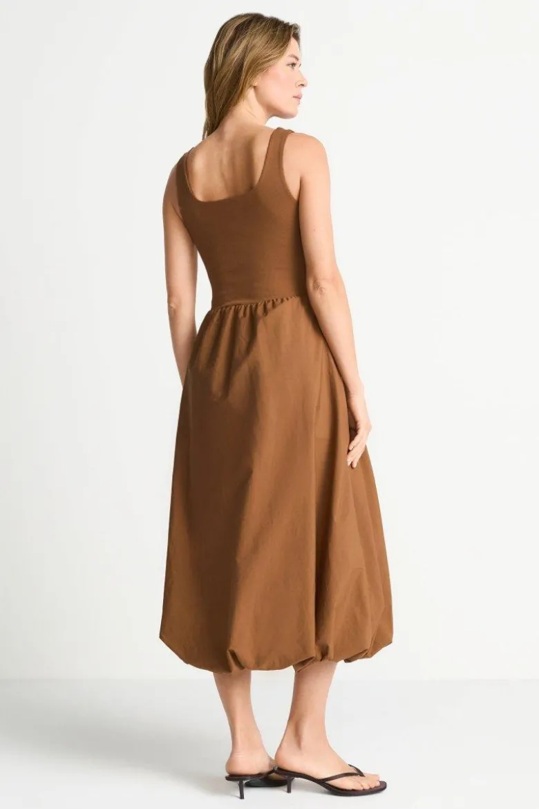 Midikleid mit Taschen