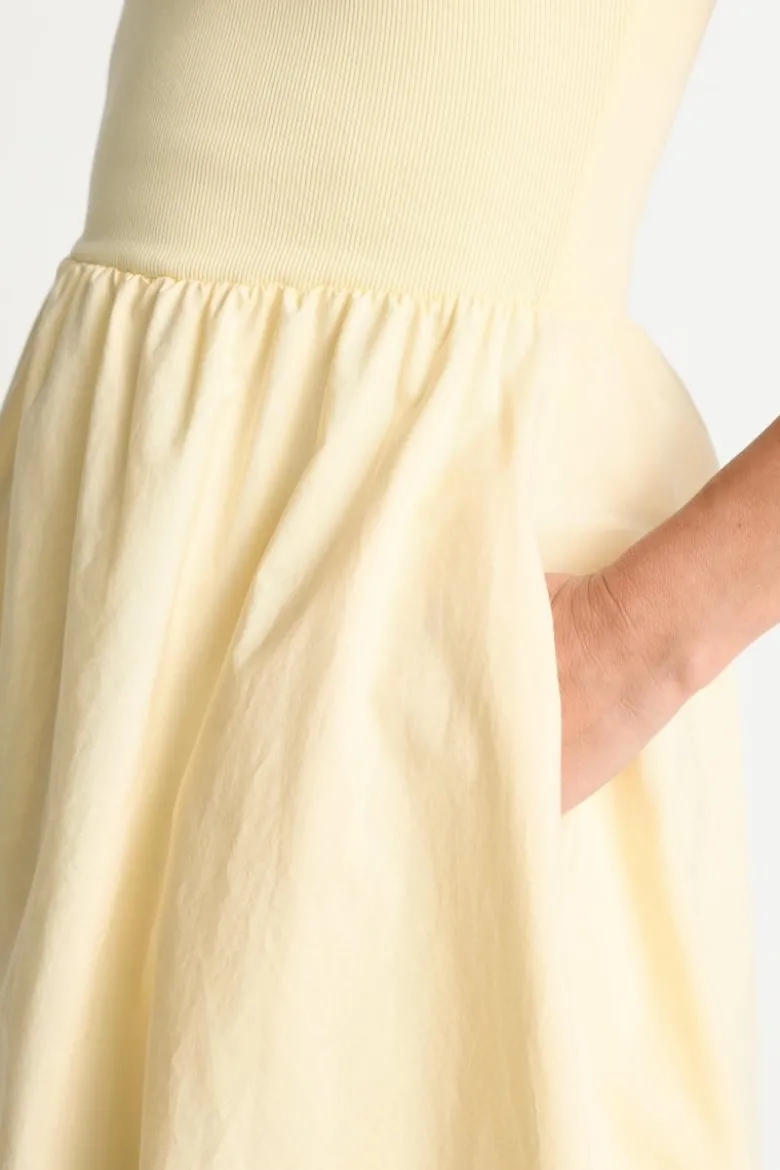 Midikleid mit Taschen