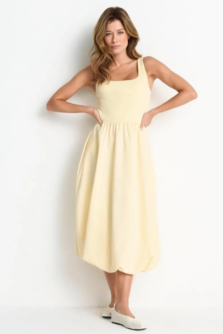 Midikleid mit Taschen