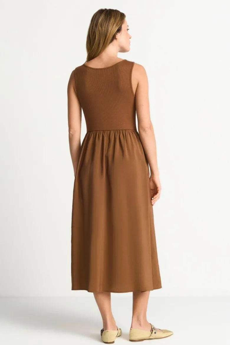 Midikleid mit Taschen
