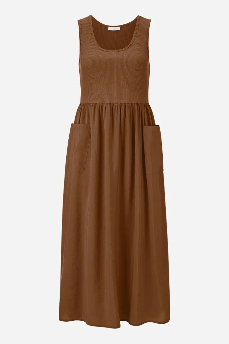 Midikleid mit Taschen