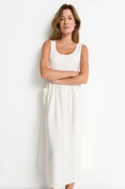 Midikleid mit Taschen