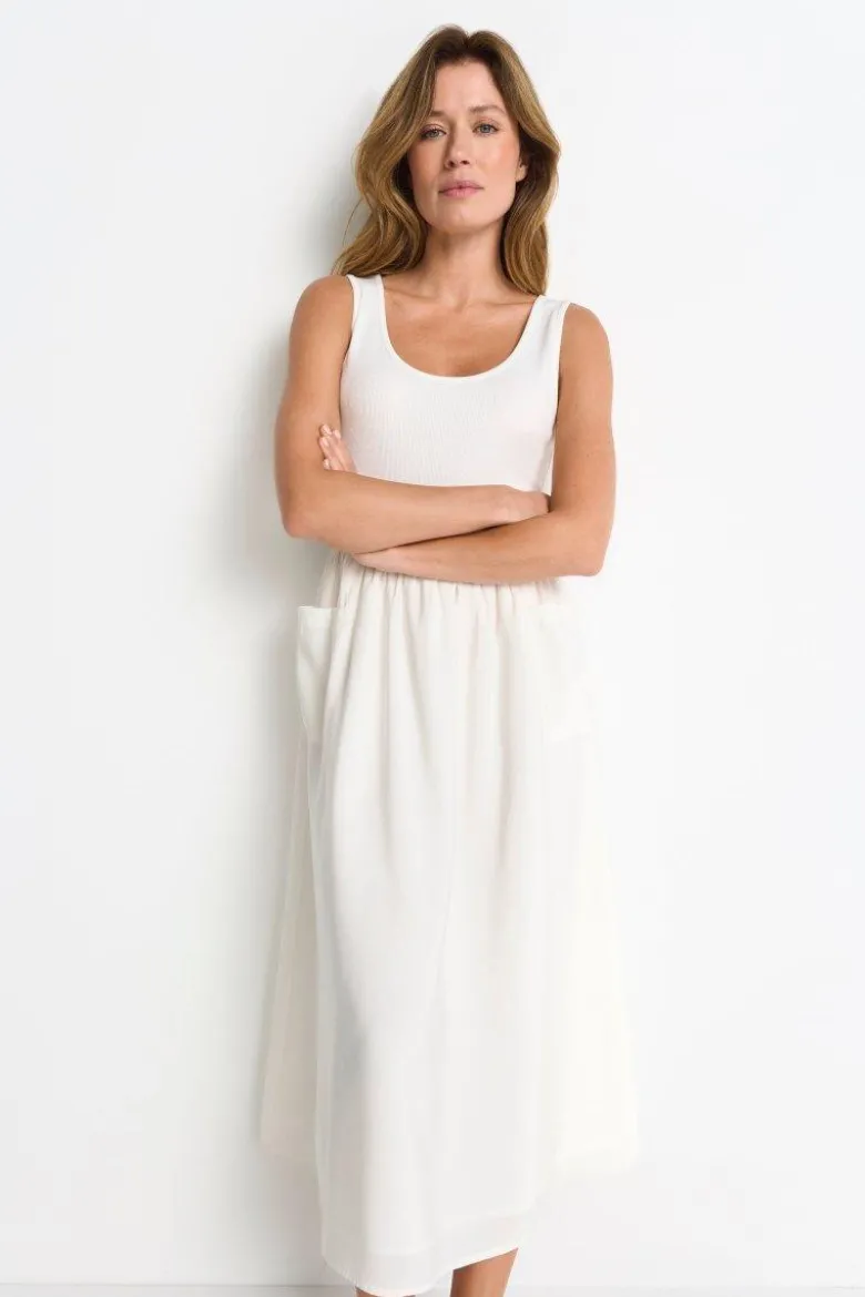Midikleid mit Taschen