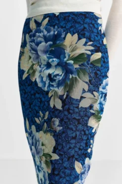 Midirock mit Flowerprint