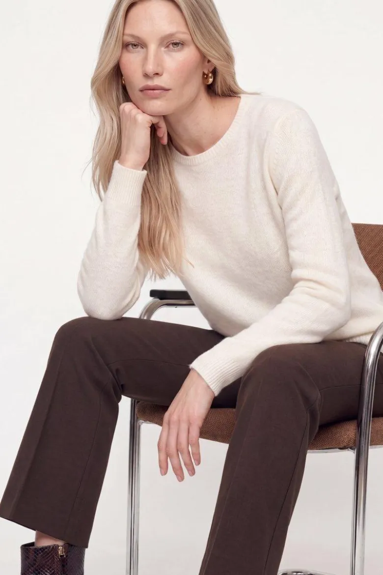 Nahtloser Strickpullover