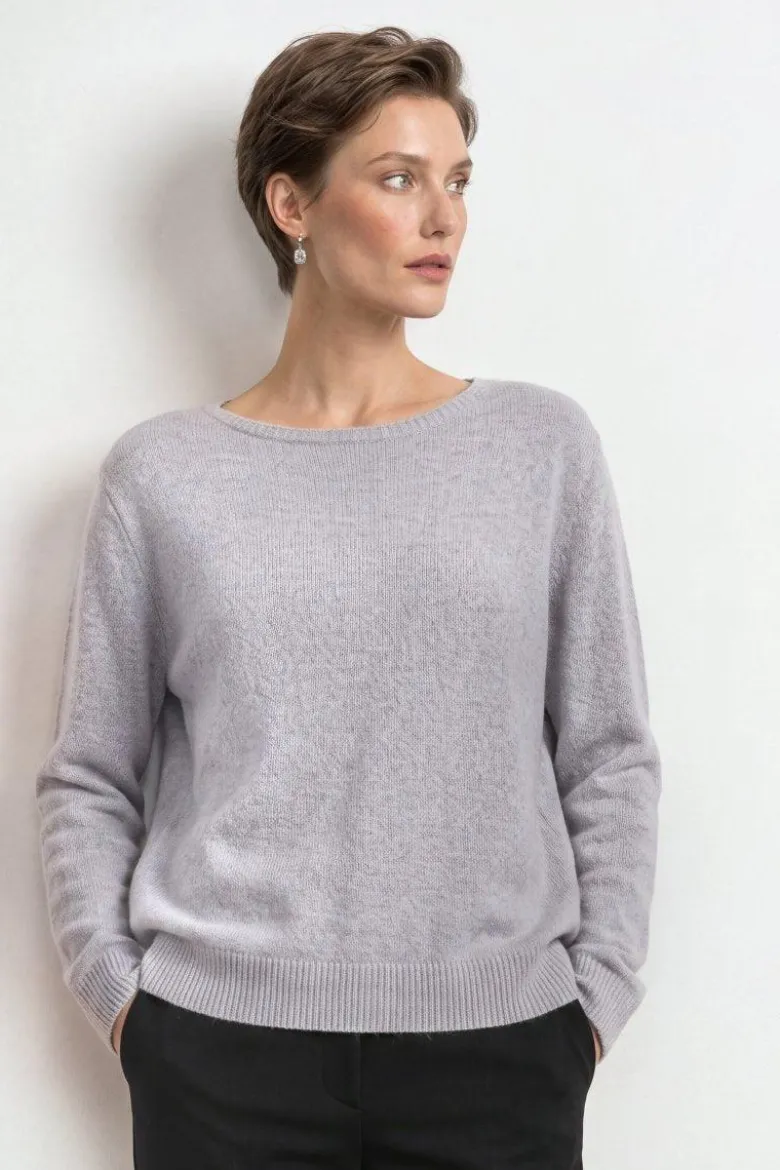 Nahtloser Strickpullover