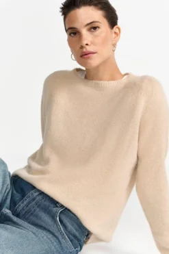 Nahtloser Strickpullover