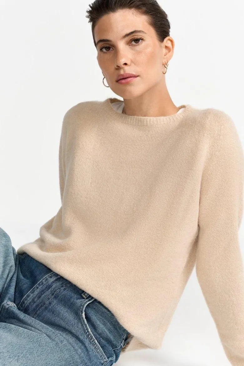 Nahtloser Strickpullover