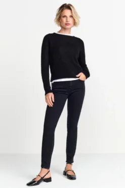 Nahtloser Strickpullover