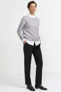 Nahtloser Strickpullover