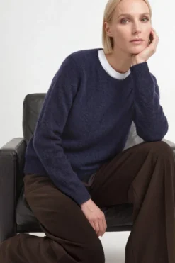 Nahtloser Strickpullover