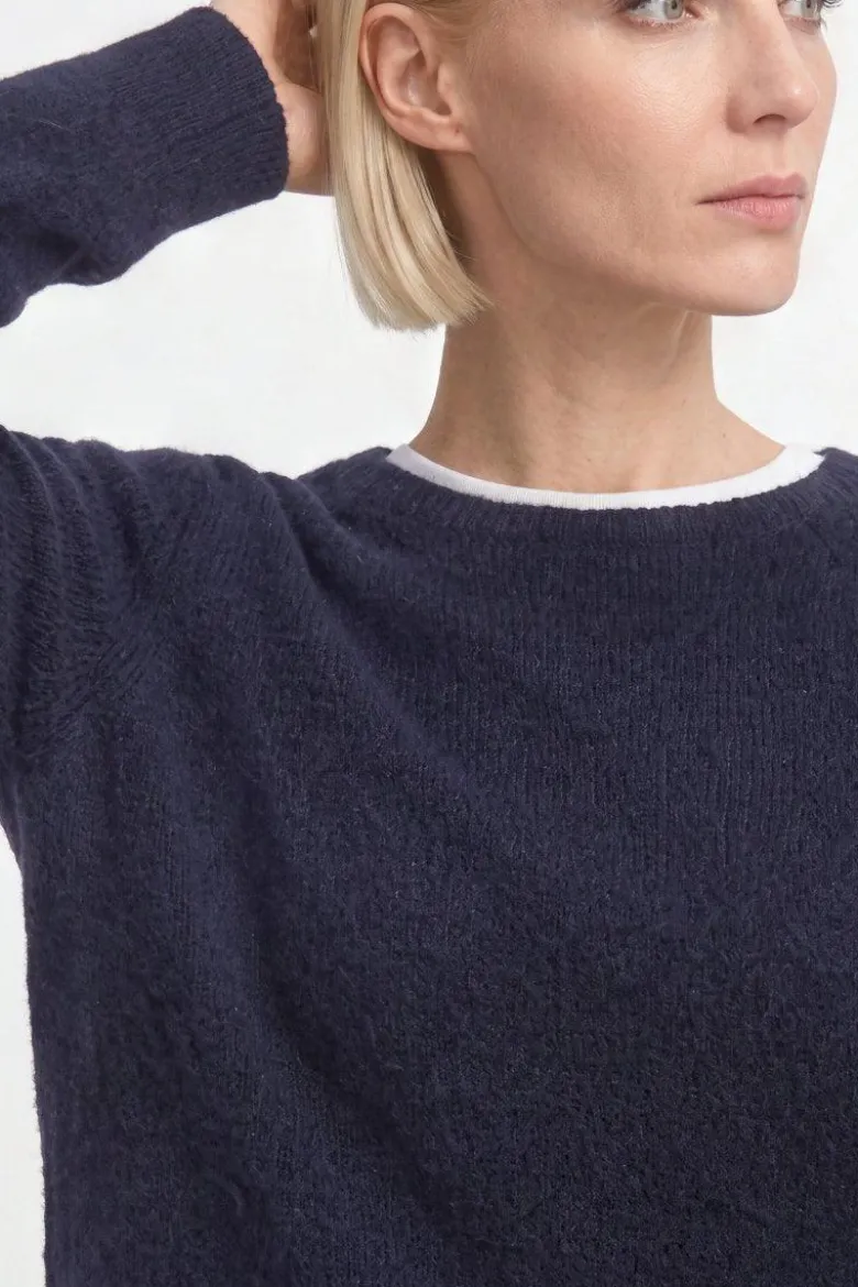 Nahtloser Strickpullover