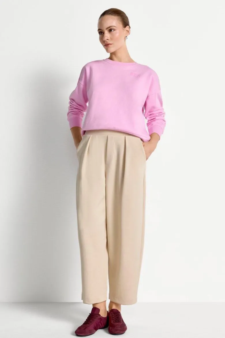 Oversized-Sweater mit Crewneck