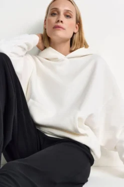 Oversize-Hoodie mit Stickerei