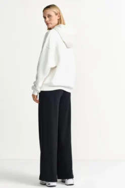 Oversize-Hoodie mit Stickerei