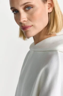 Oversize-Hoodie mit Stickerei