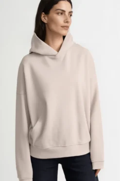 Oversize-Hoodie mit Stickerei