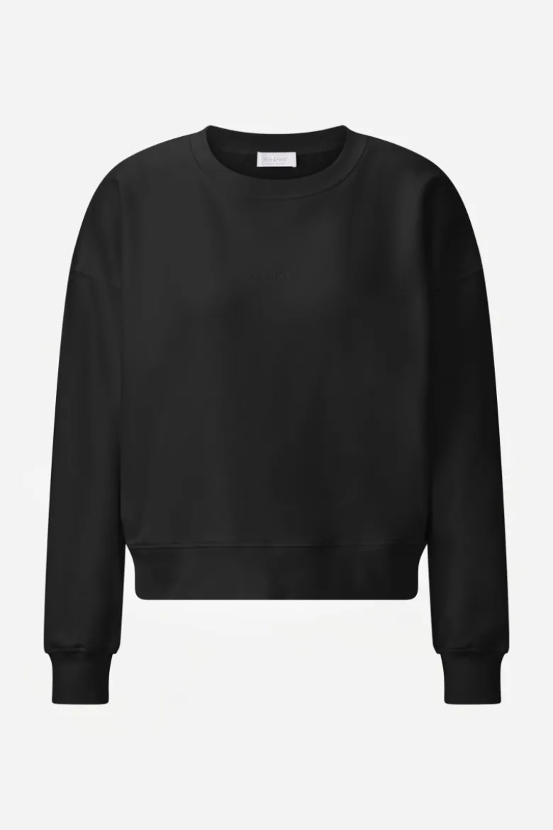 Oversize-Sweater mit Stickerei
