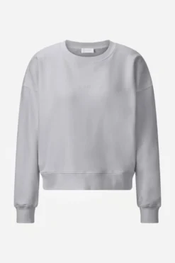 Oversize-Sweater mit Stickerei
