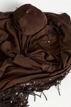 Paillettenkleid mit Fransen