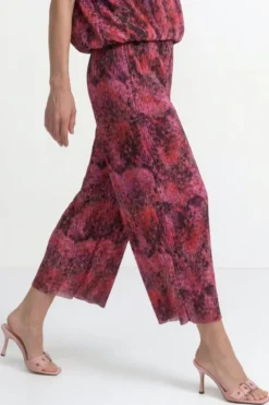 Plissierte Stoffhose