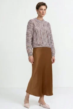 Pullover mit Zopfmuster