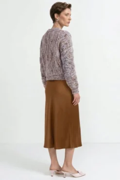 Pullover mit Zopfmuster