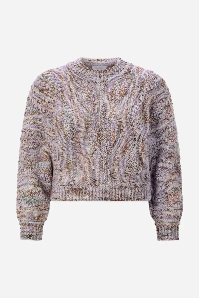 Pullover mit Zopfmuster