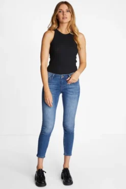 Rib-Top in Bodycon-Fit