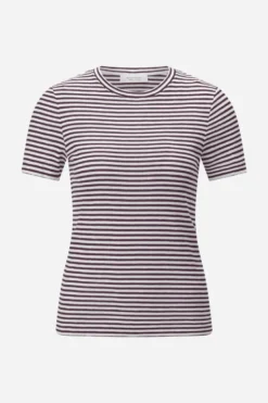 Ringelshirt mit Glanzgarn