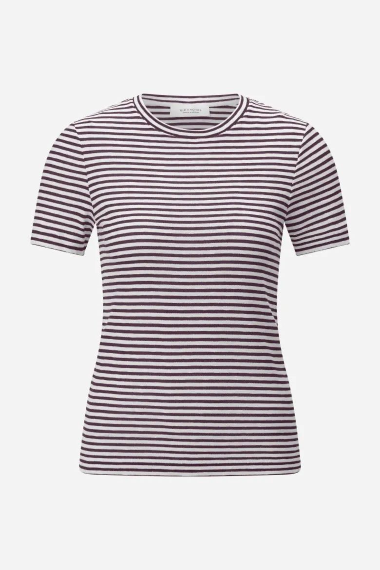 Ringelshirt mit Glanzgarn