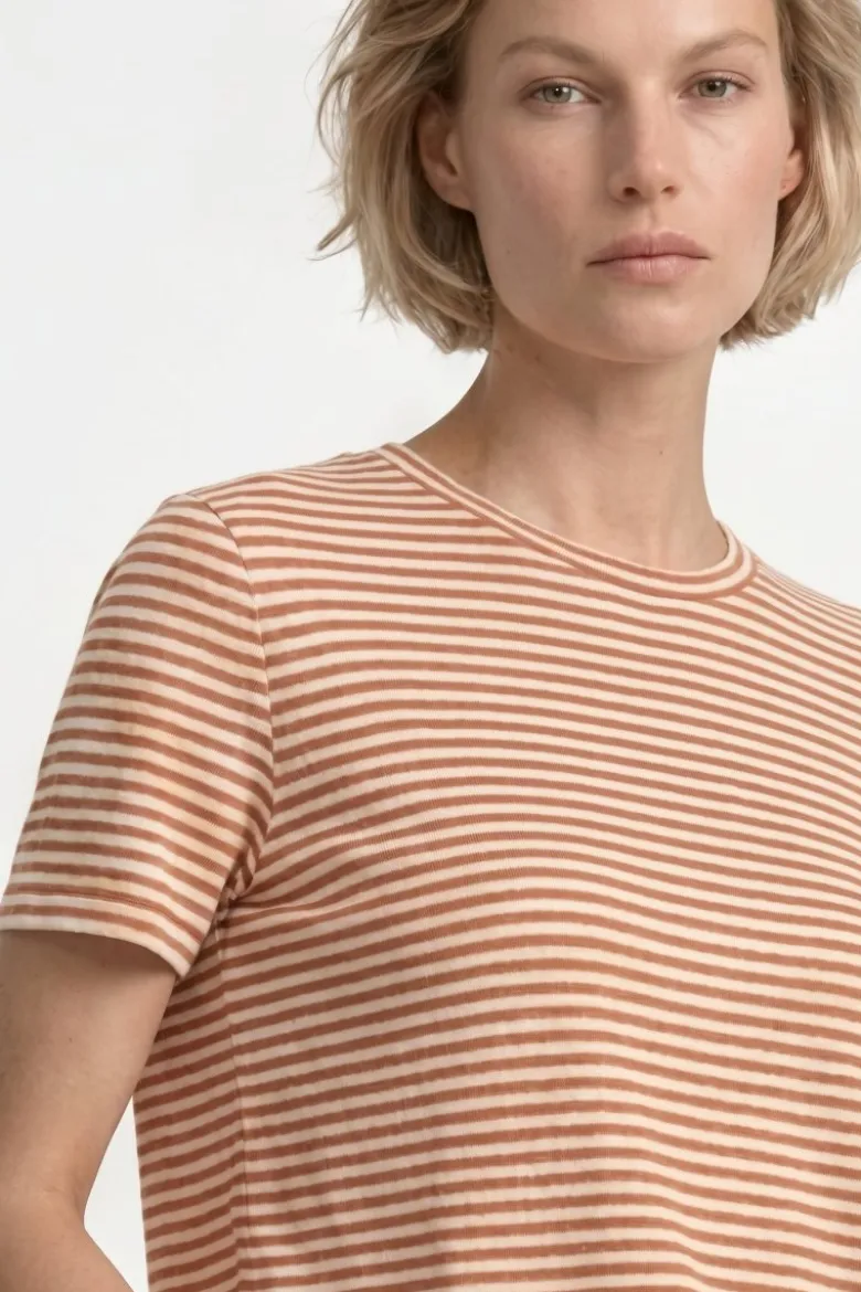 Ringelshirt mit Glanzgarn