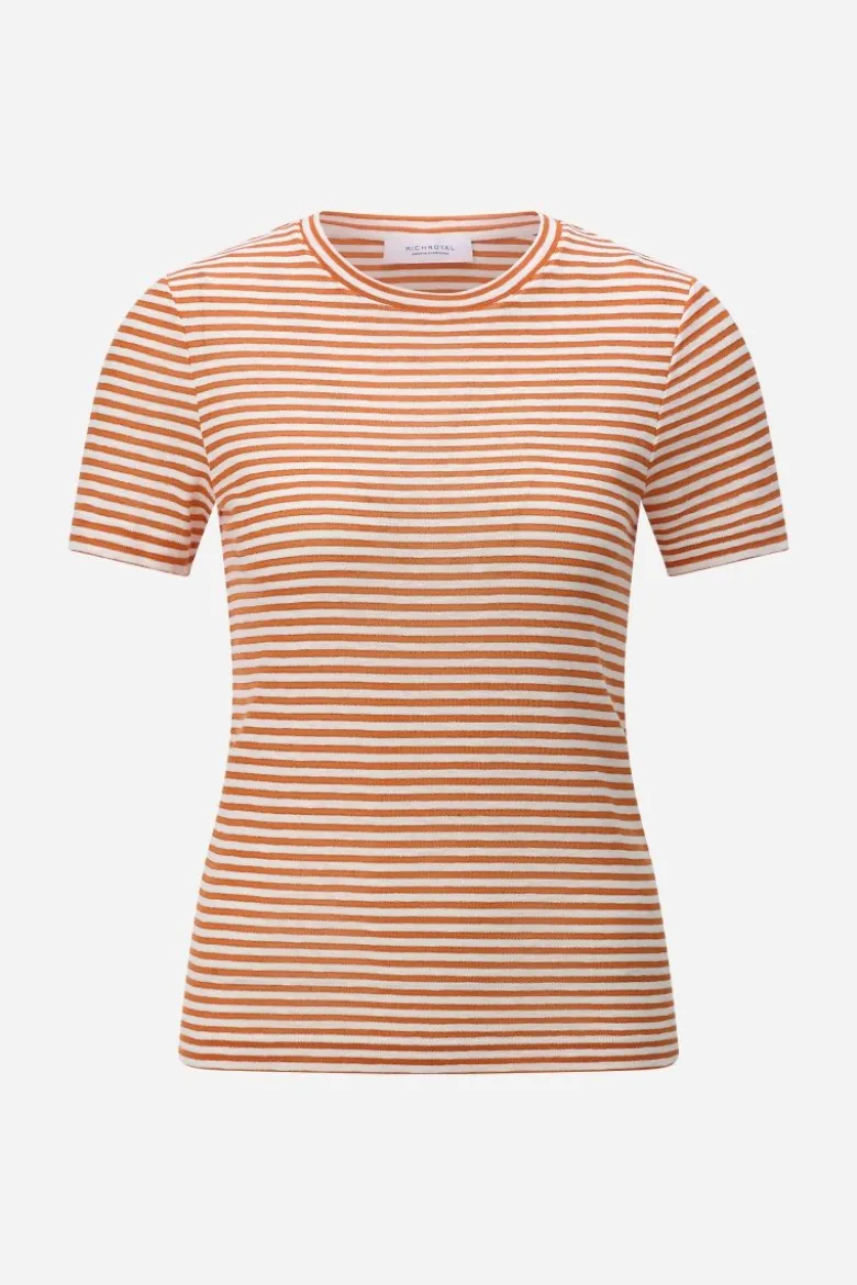 Ringelshirt mit Glanzgarn
